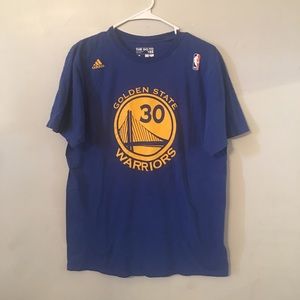 Adidas Steph Curry golden state warriors t shirt